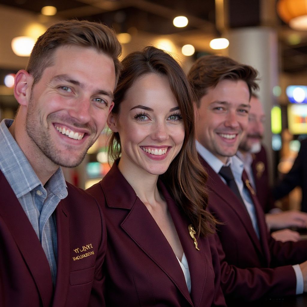 Professionelles Servicepersonal